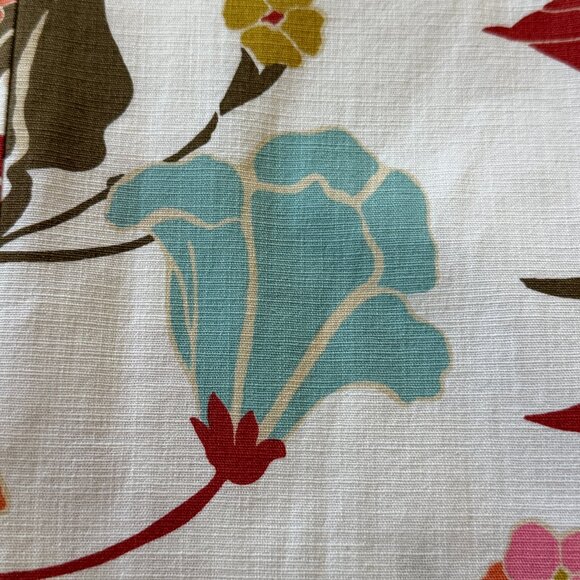 Marella tropical floral print cotton pants Sz 2 pockets - Picture 8 of 14